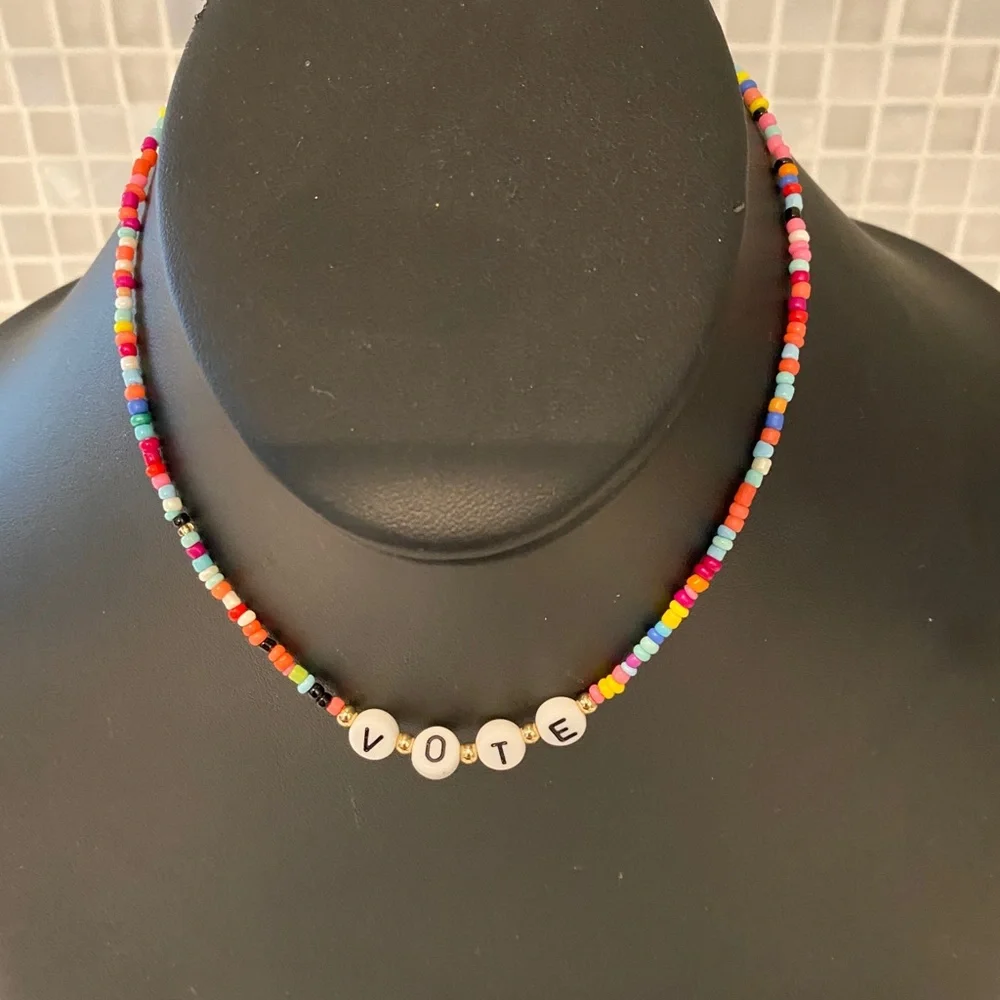 Bundle (B)of Girls Necklaces & Pin